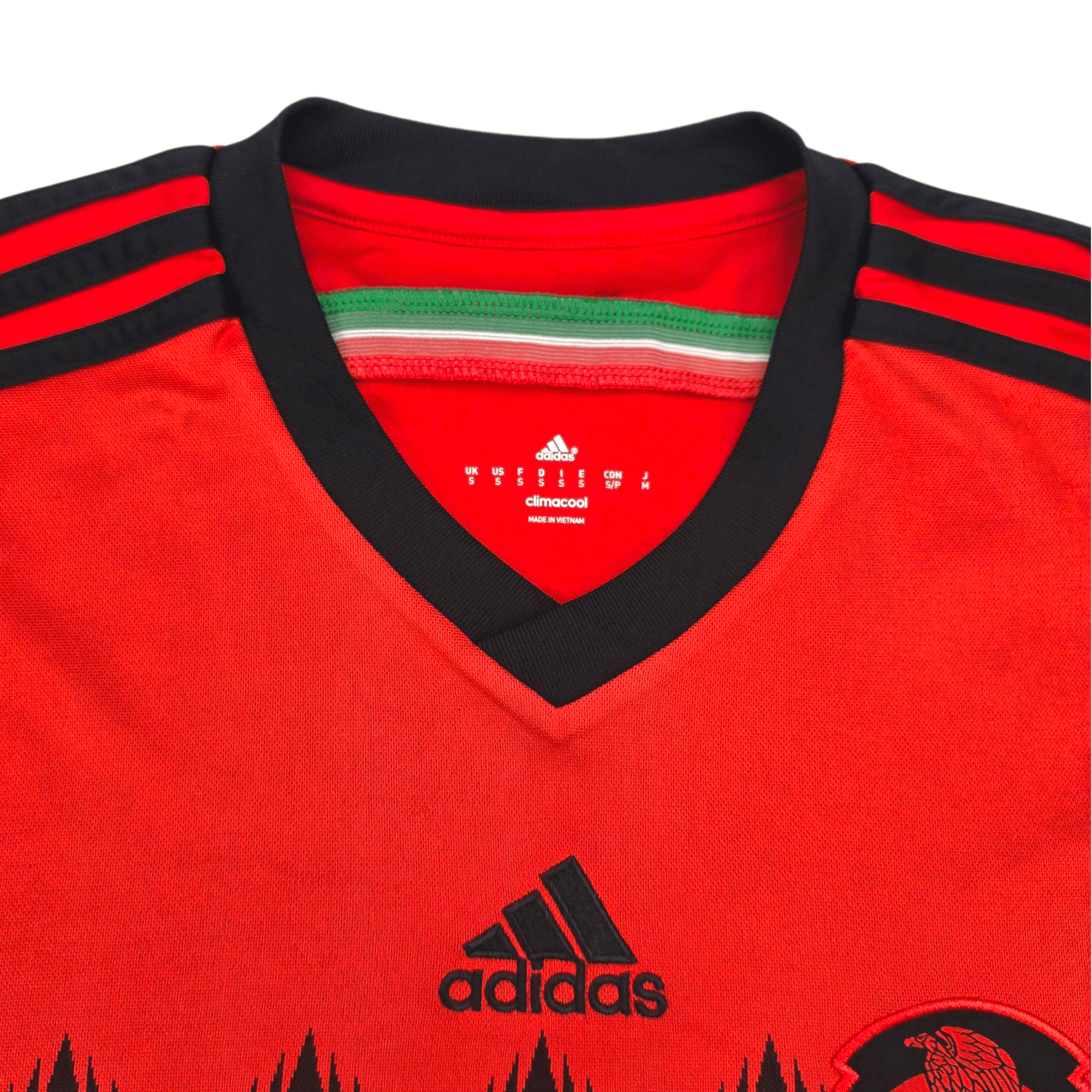 2014/15 Mexico Away Football Shirt (S) Adidas #14 Chicharito