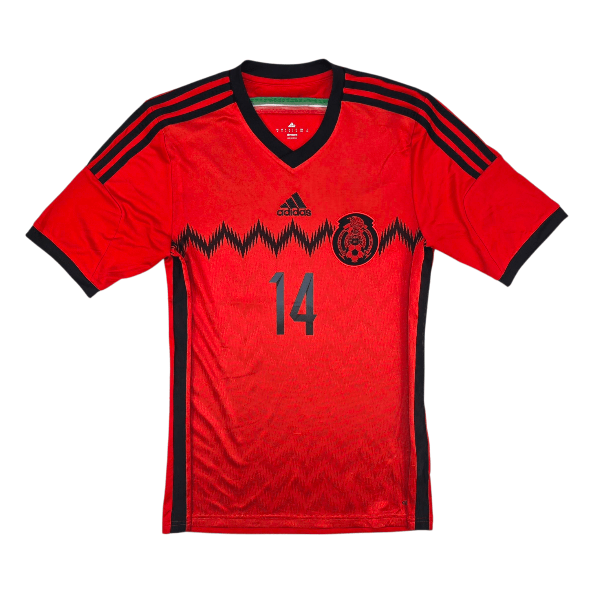 2014/15 Mexico Away Football Shirt (S) Adidas #14 Chicharito