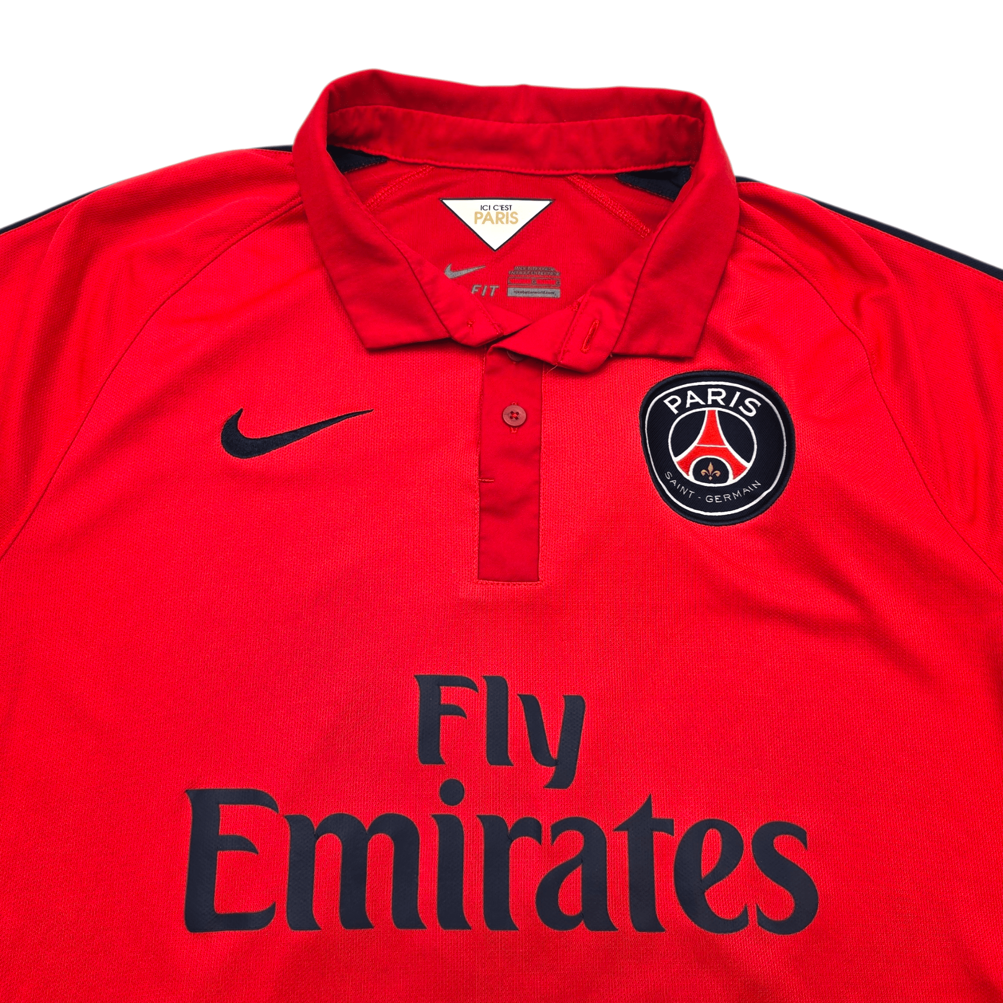 2014/15 PSG Third Shirt (L) Nike #9 Cavani - Official Print