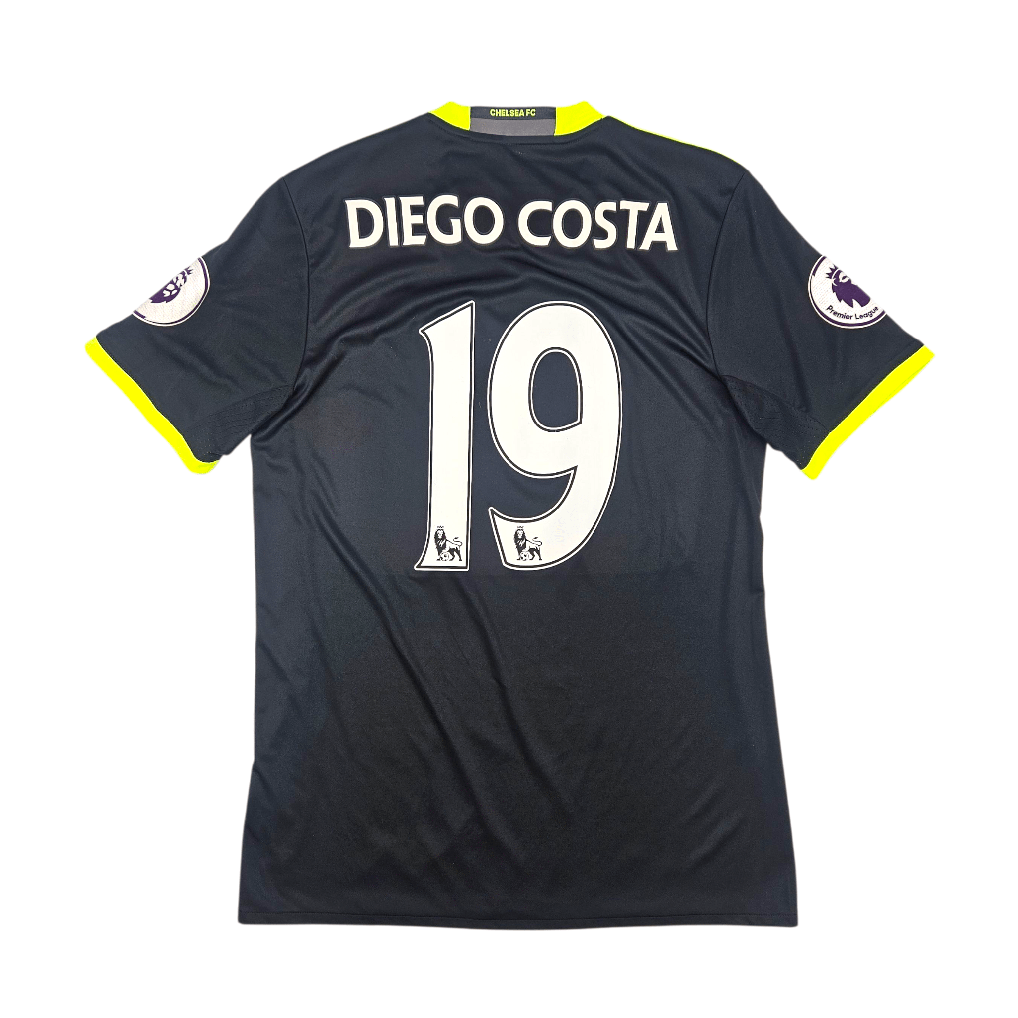 2016/17 Chelsea Away Football Shirt (M) Adidas #19 Diego Costa