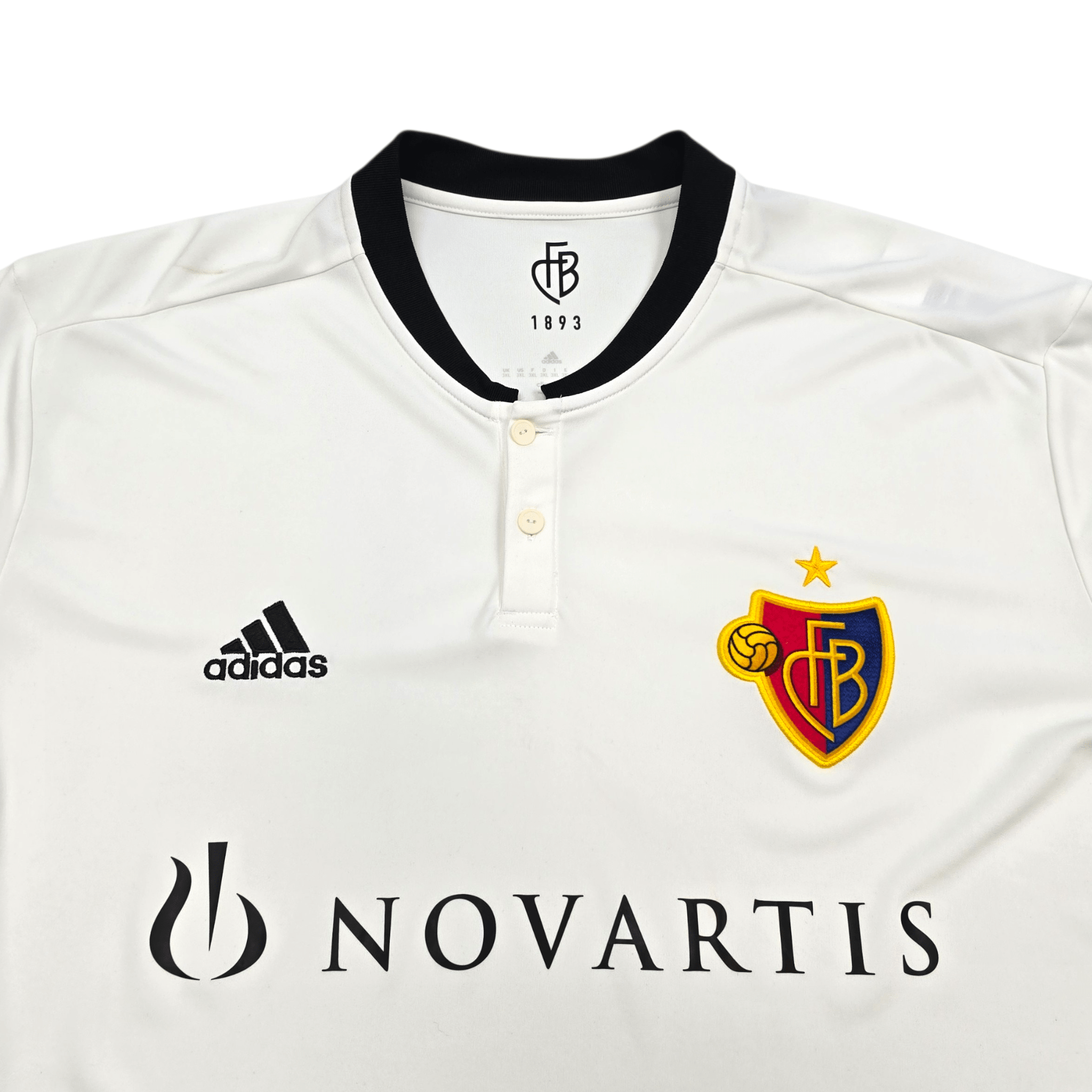 2016/17 FC Basel Away Football Shirt (3XL) Adidas