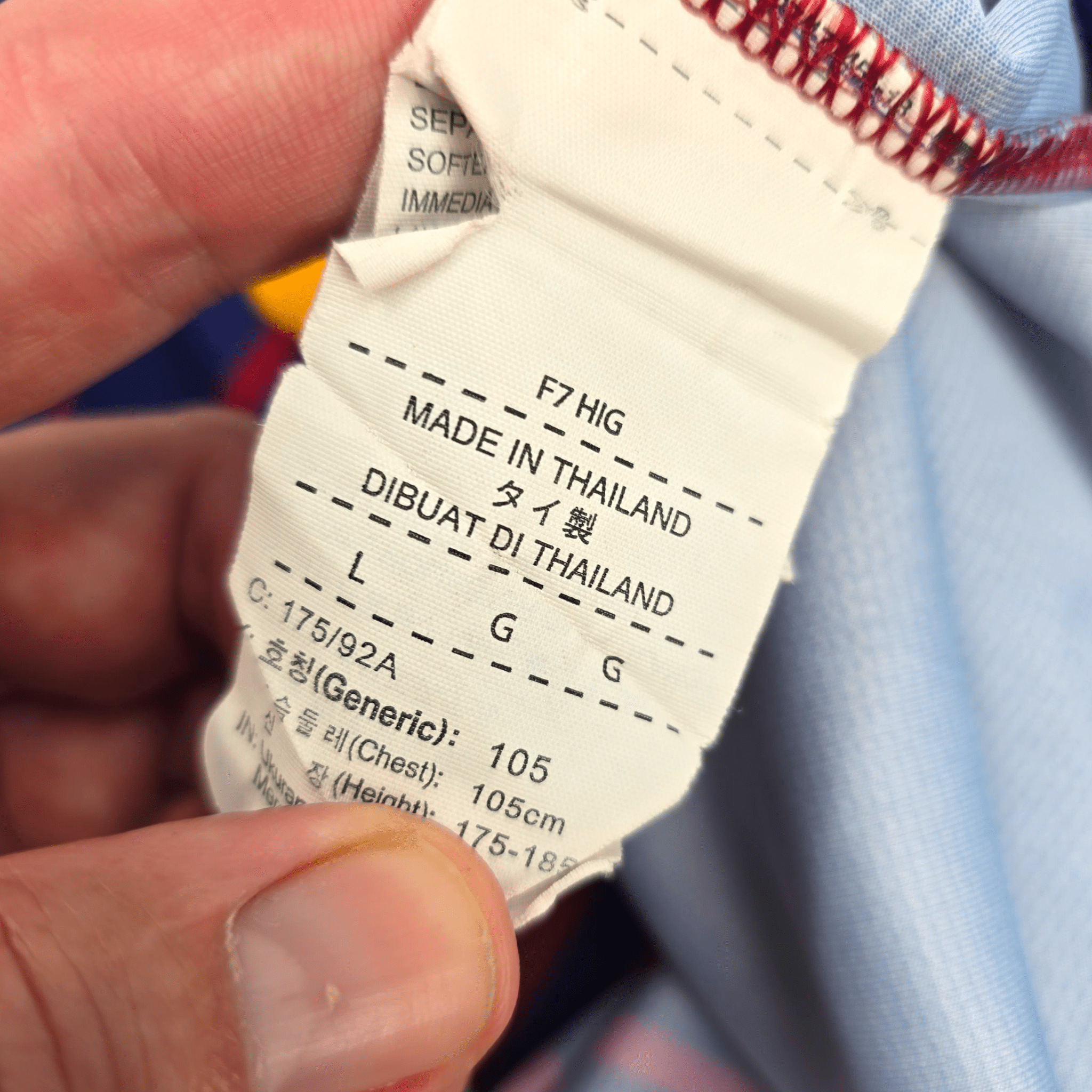 2017/18 Barcelona Home Football Shirt (M) Nike #8 Iniesta