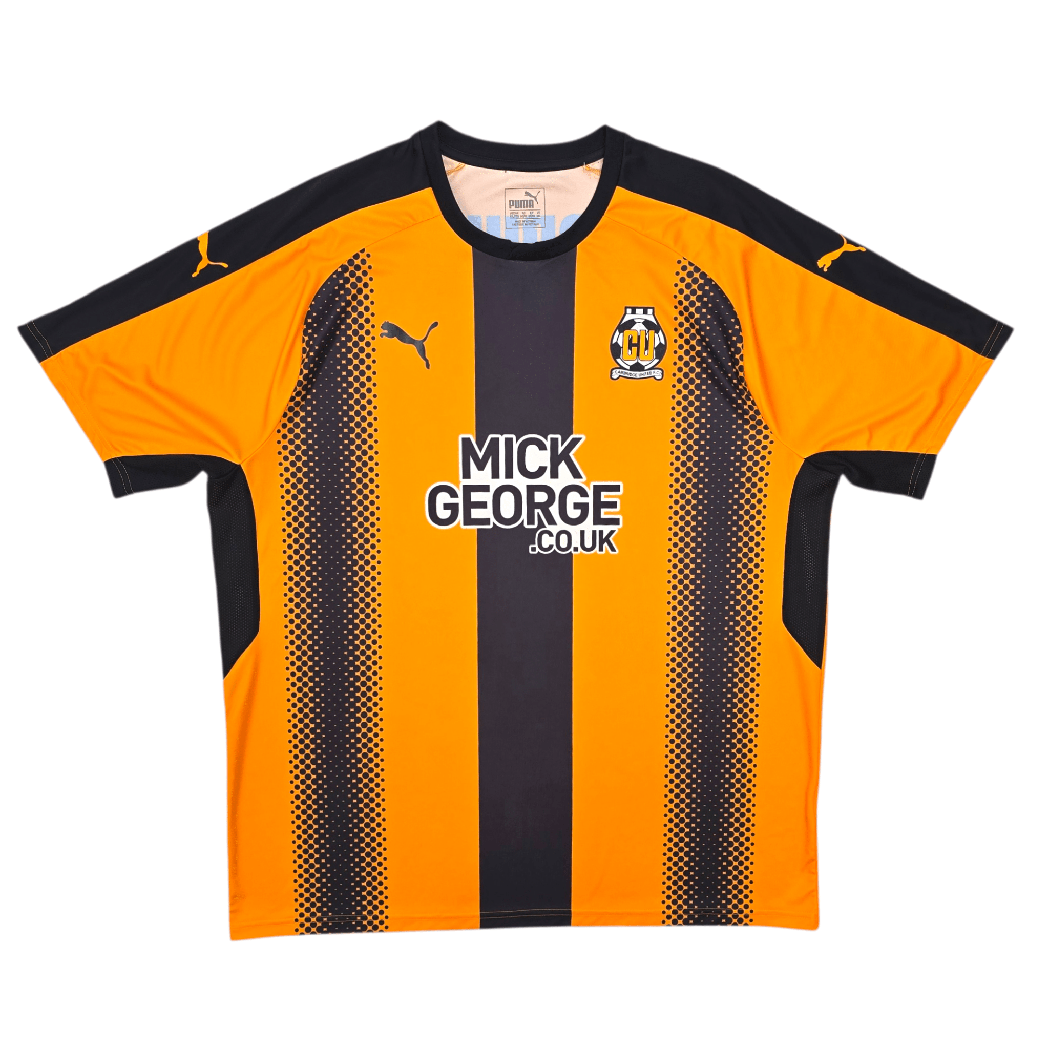 2017/18 Cambridge United Home Football Shirt (2XL) Puma