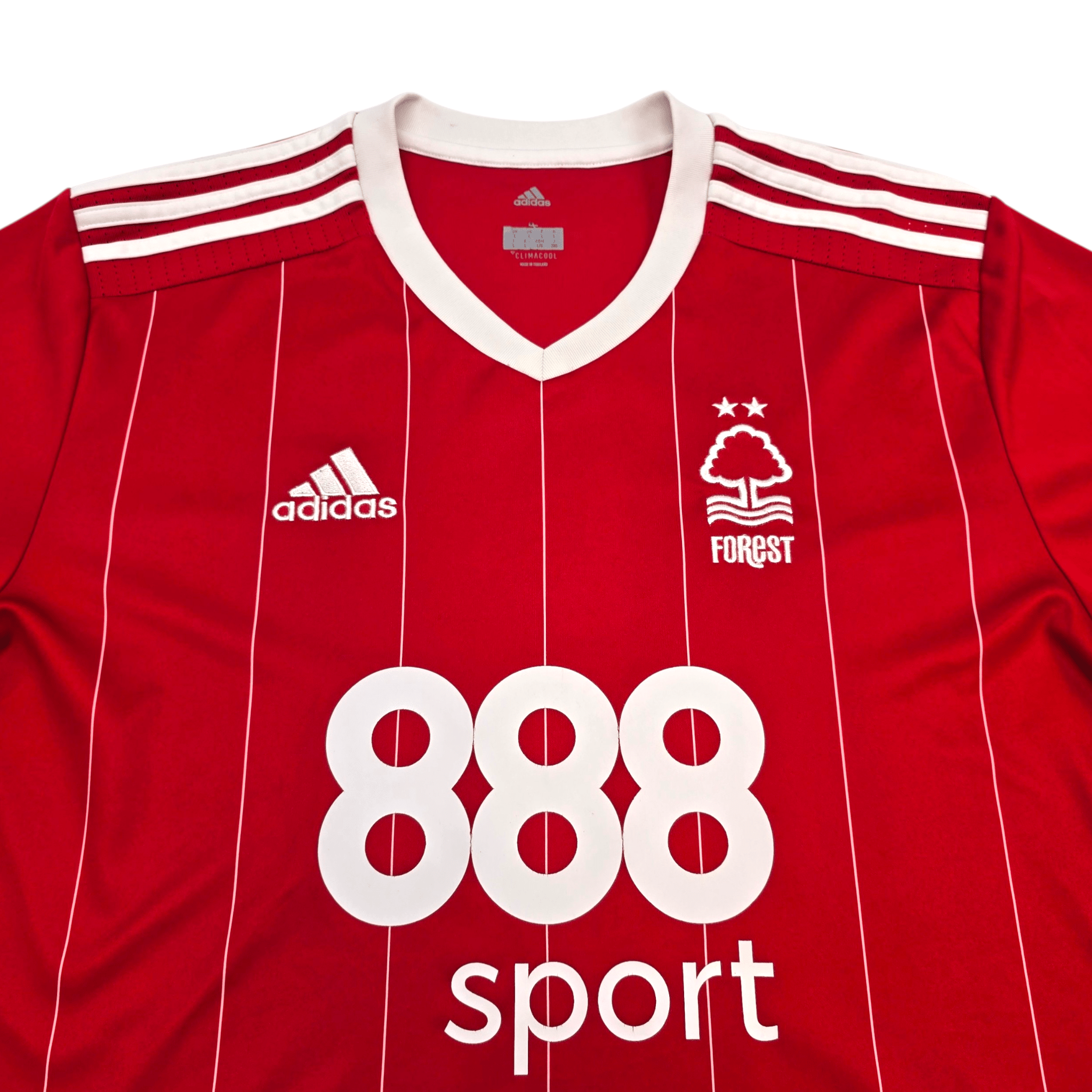 2017/18 Nottingham Forest Home Football Shirt (L) Adidas