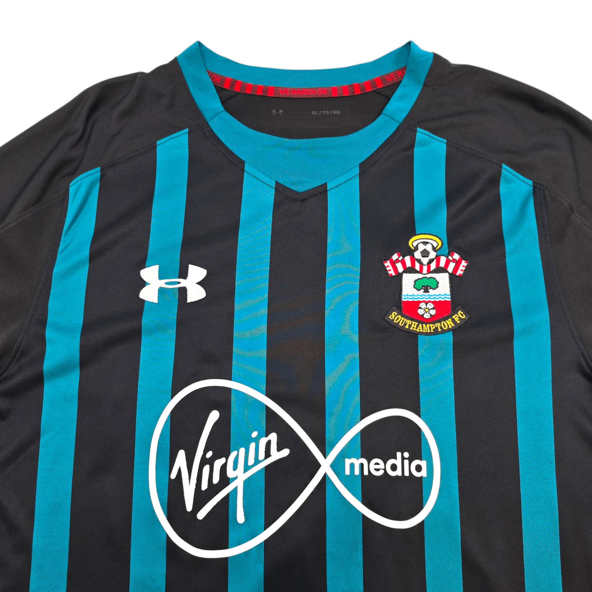 2017/18 Southampton Away Shirt (XL) Under Armour #20 Gabbiadini