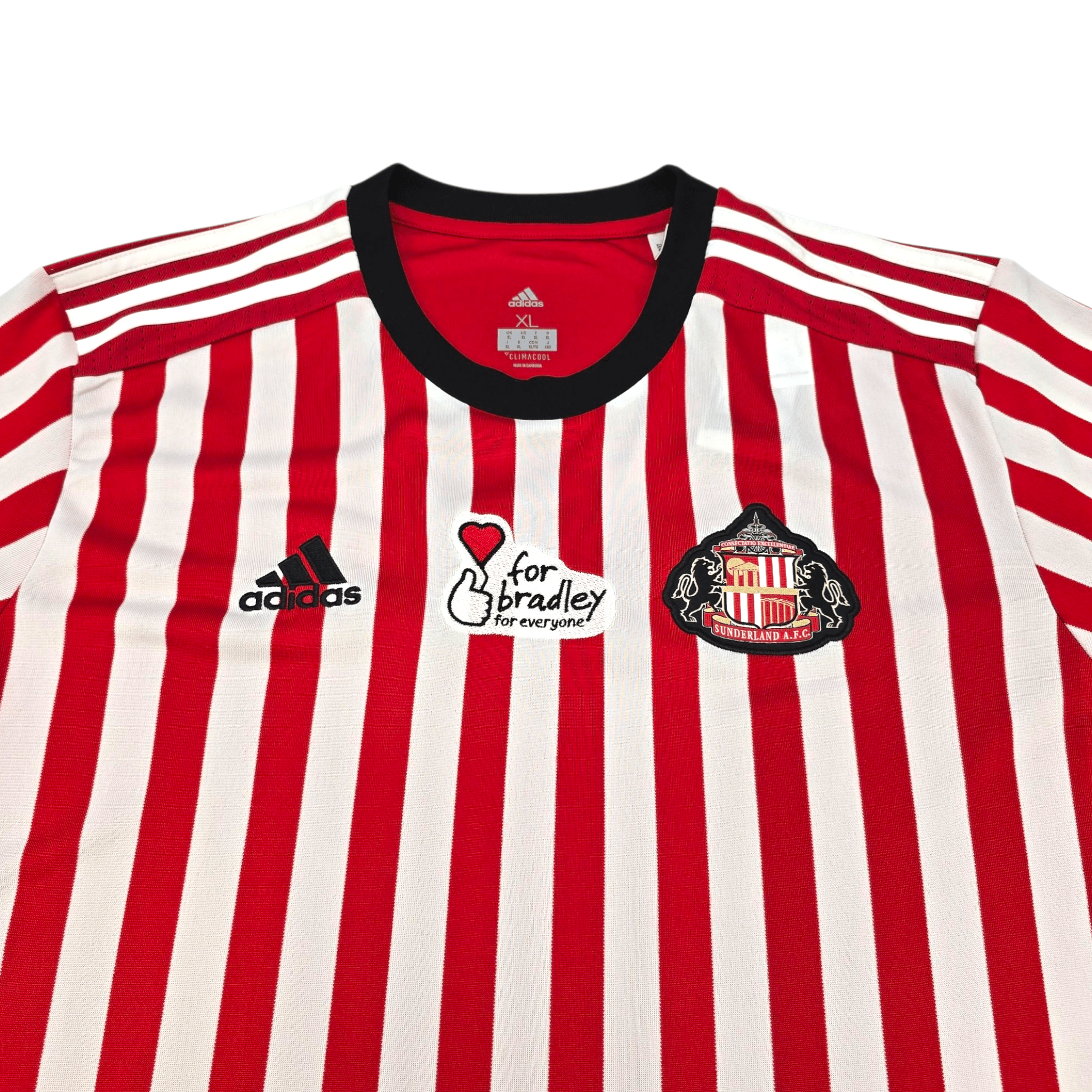2017/18 Sunderland Home Football Shirt (XL) Adidas (BNWTs)