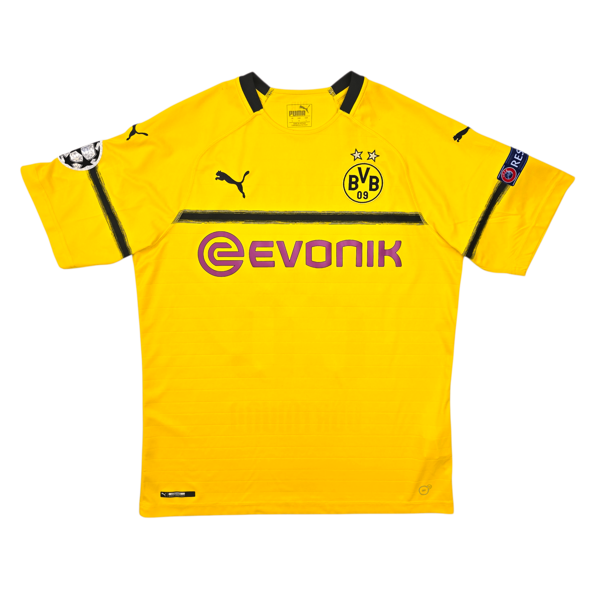 2018/19 Dortmund Home Football Shirt (L) Puma #28 Witsel (UCL)