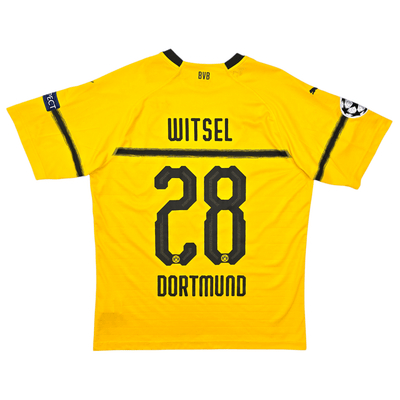 2018/19 Borussia Dortmund Home Football Shirt Puma Witsel