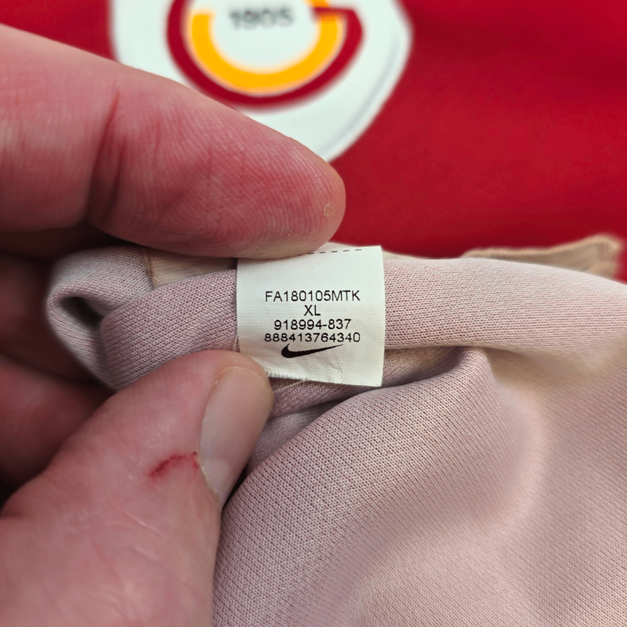 2018/19 Galatasaray Home Shirt (XL) Nike - Double Winners Season