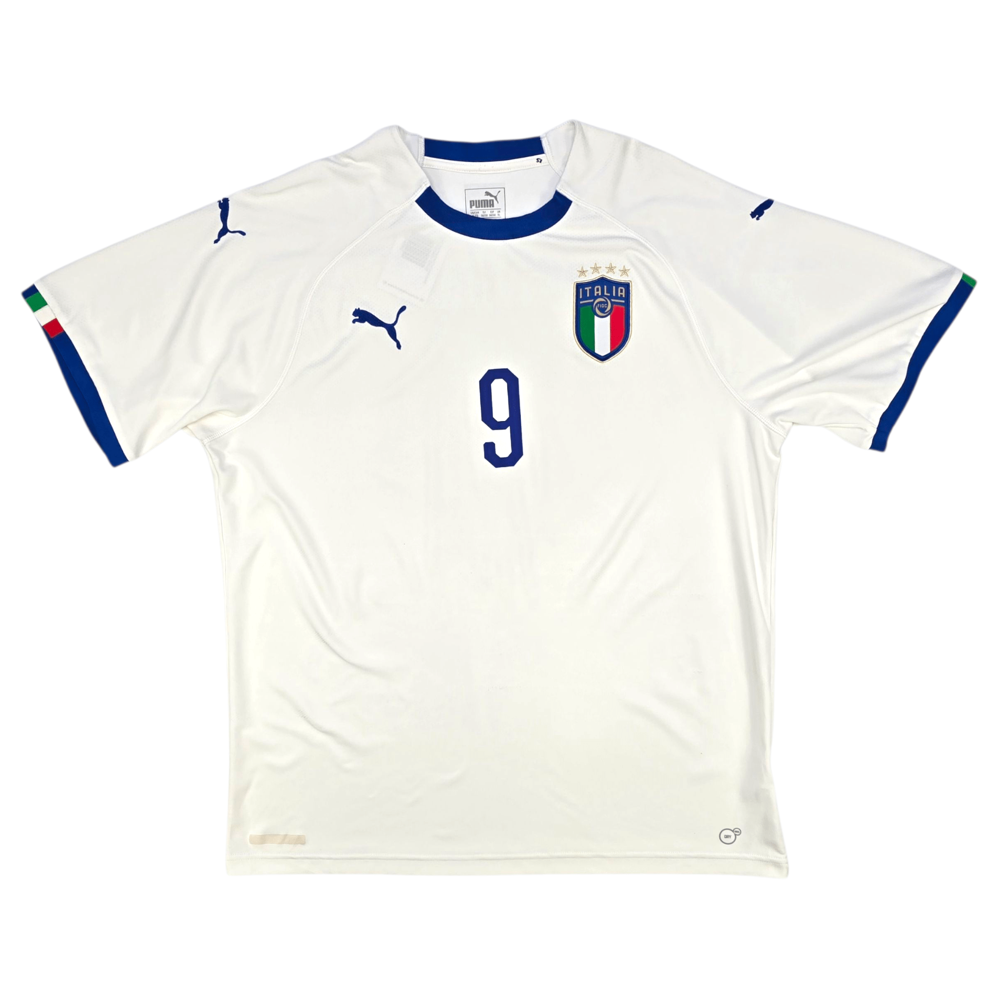 2018/19 Italy Away Football Shirt (XL) Puma #9 Balotelli