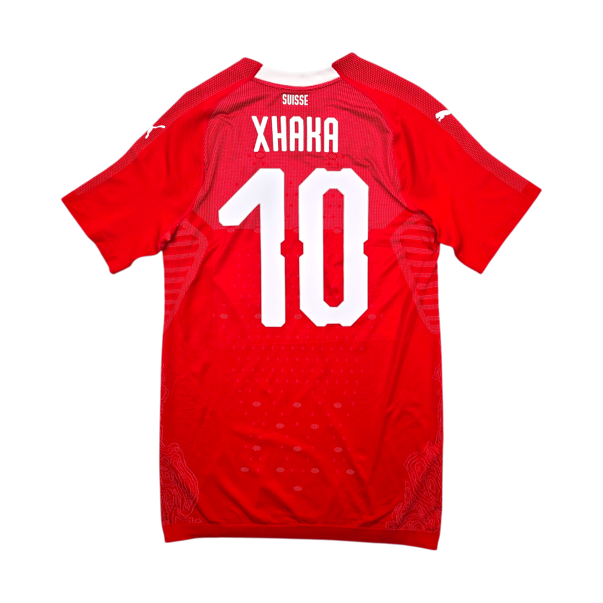 2018/20 Switzerland Home Football Shirt (XL) Puma #10 Xhaka Player Issue