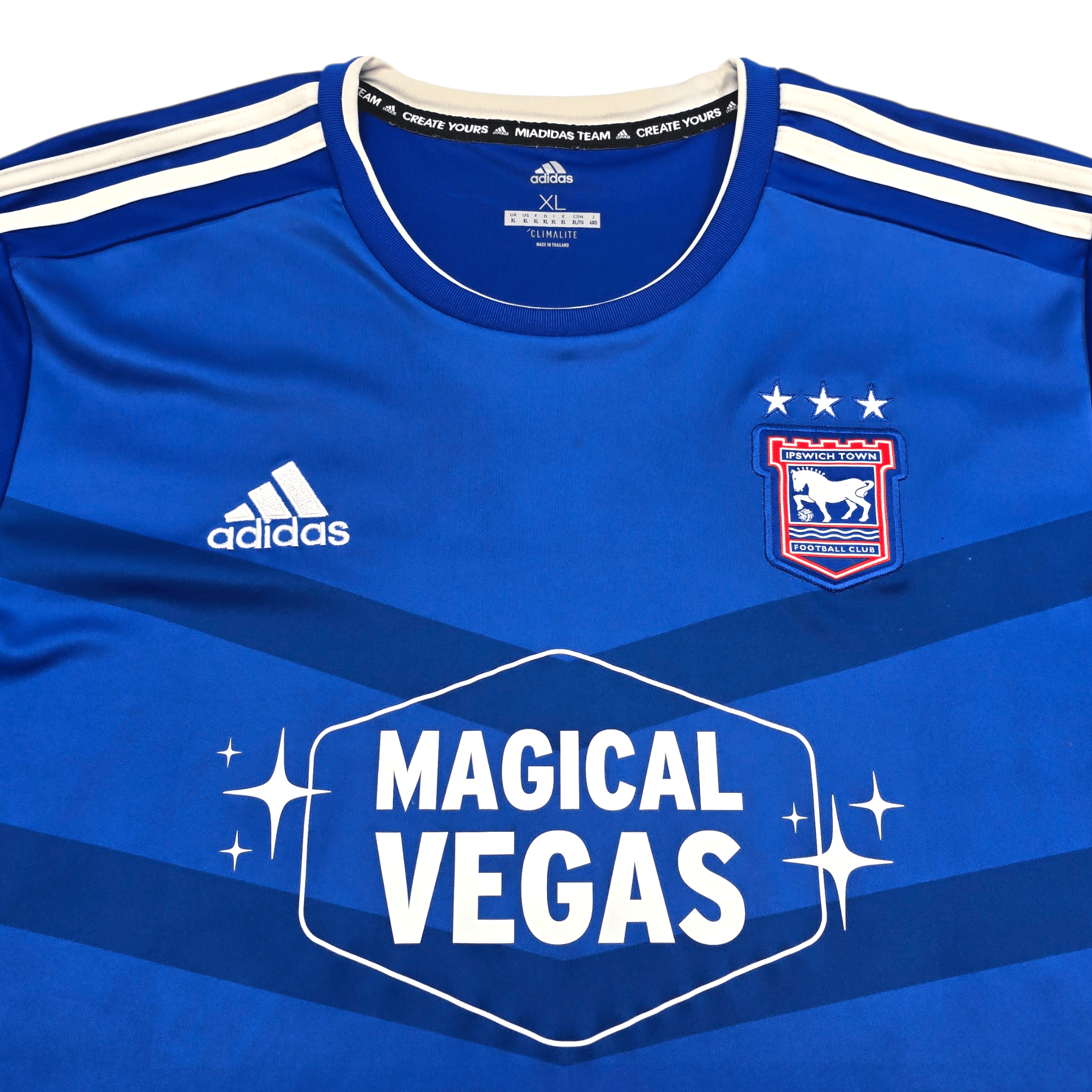 2019/20 Ipswich Town Home Football Shirt (XL) Adidas