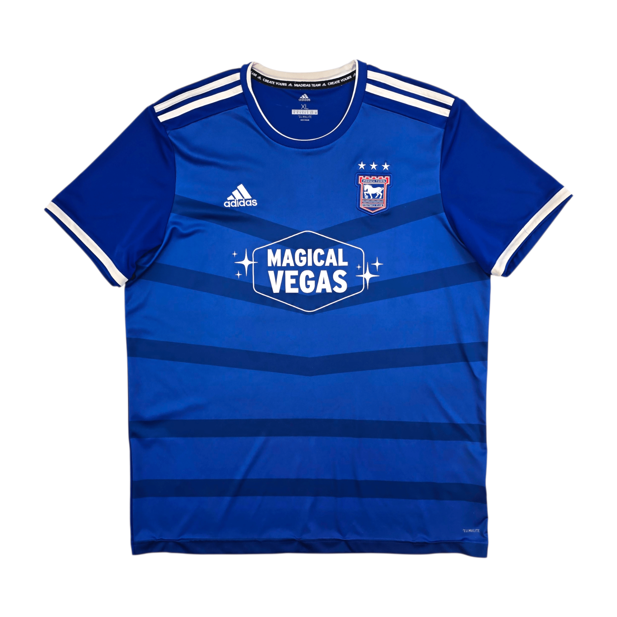 2019/20 Ipswich Town Home Football Shirt (XL) Adidas