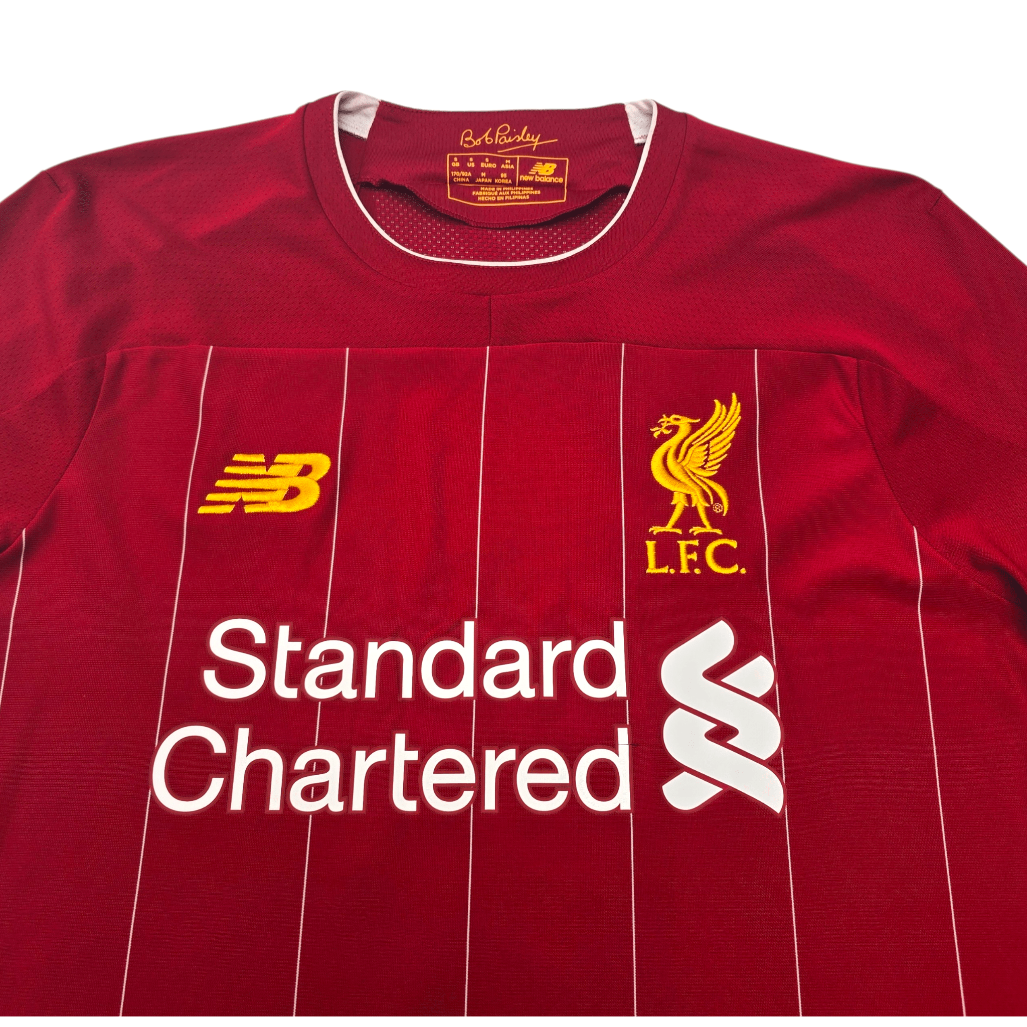 2019/20 Liverpool Home Shirt (S) New Balance - Firmino #9