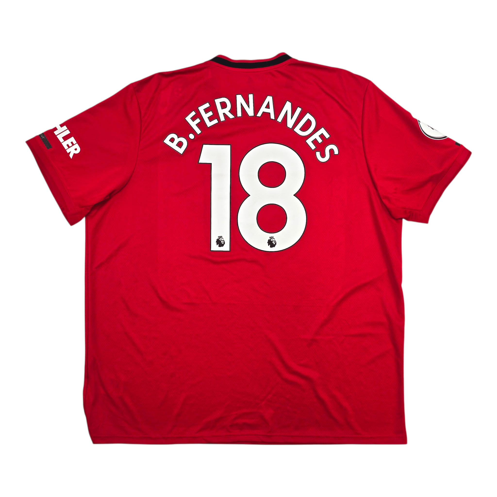 2019/20 Manchester United Home Shirt (2XL) Adidas - Bruno Fernandes #18