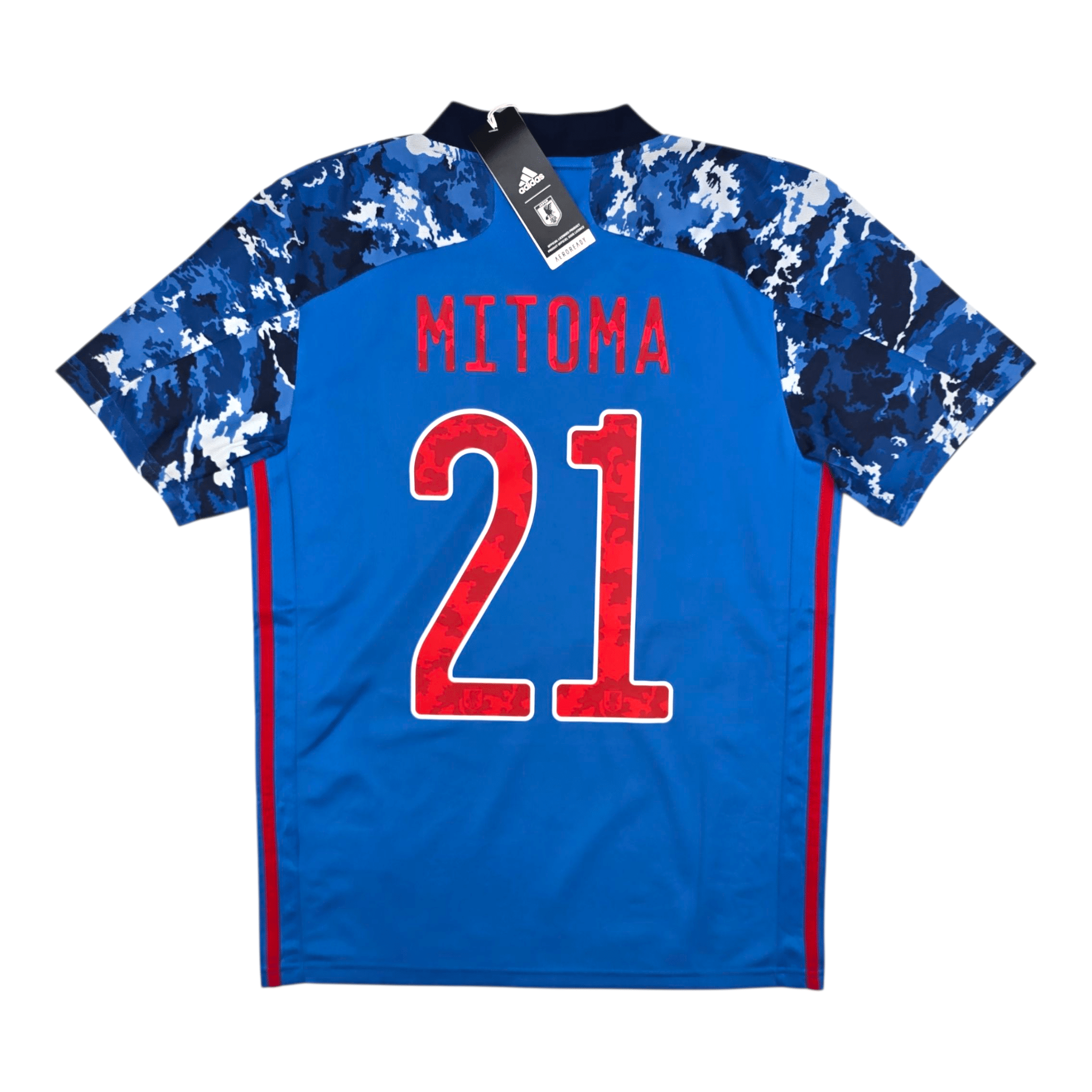 2020/21 Japan Home Football Shirt (M) Adidas #21 Mitoma (BNWTs)