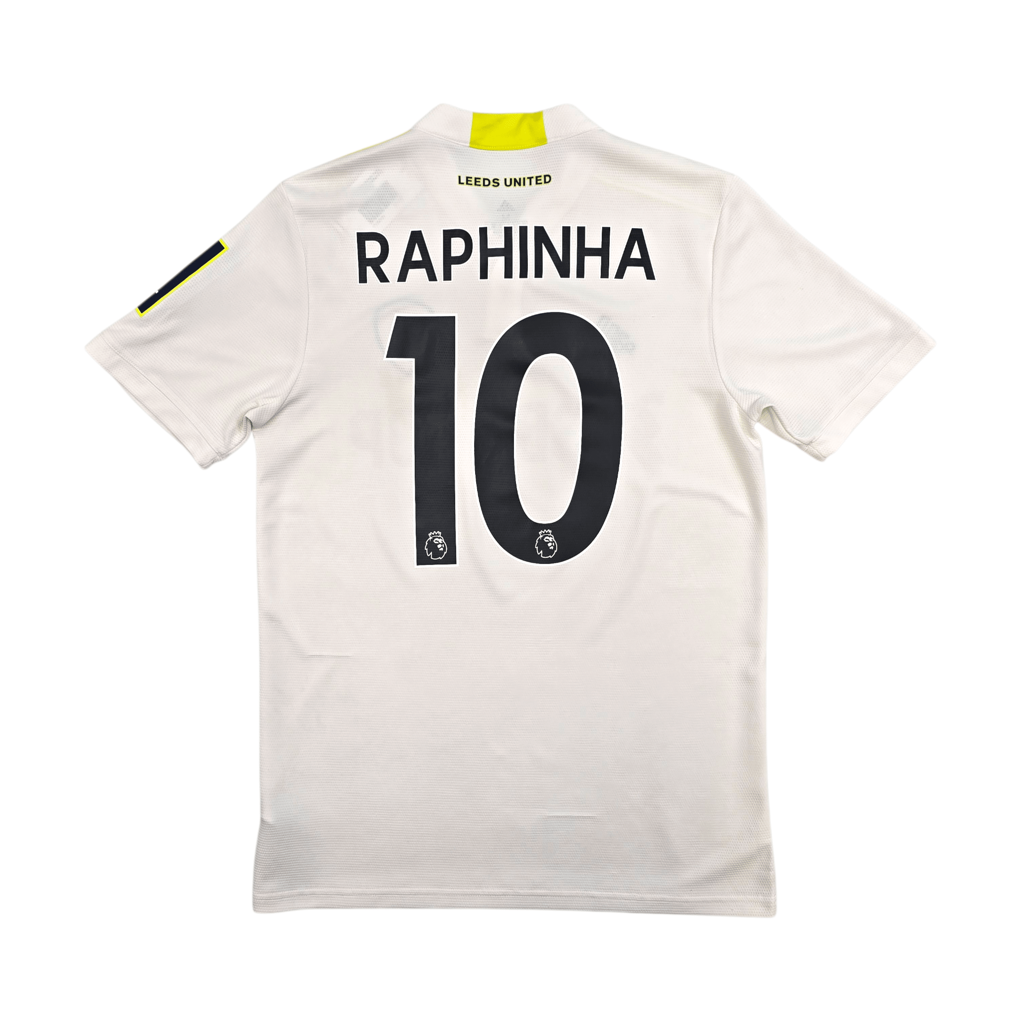 2021/22 Leeds United Home Shirt (M) Adidas #10 Raphinha