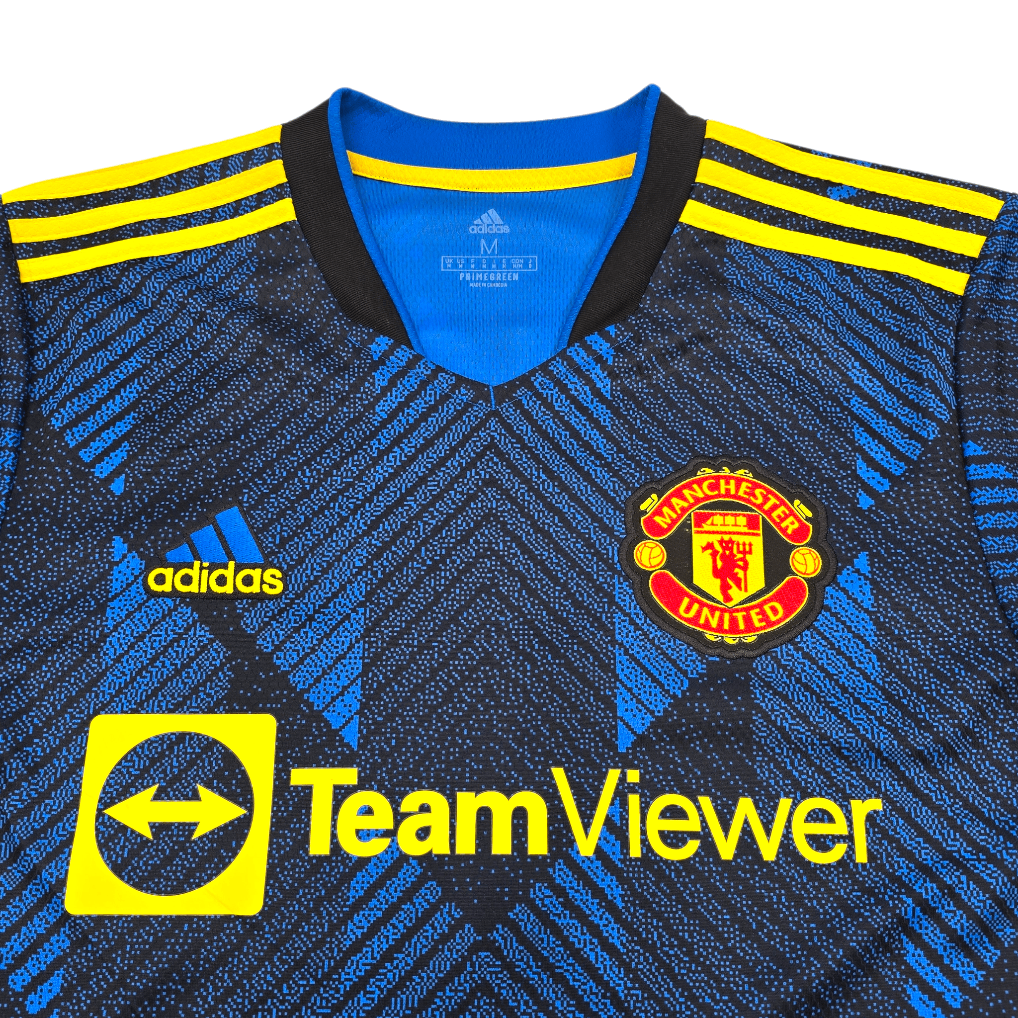 2021/22 Manchester United Third Shirt (M) Adidas #25 Sancho