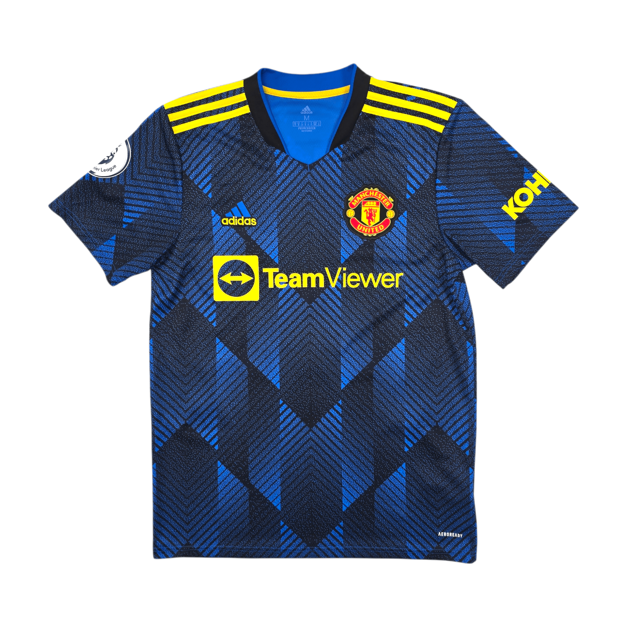 2021/22 Manchester United Third Shirt (M) Adidas #25 Sancho