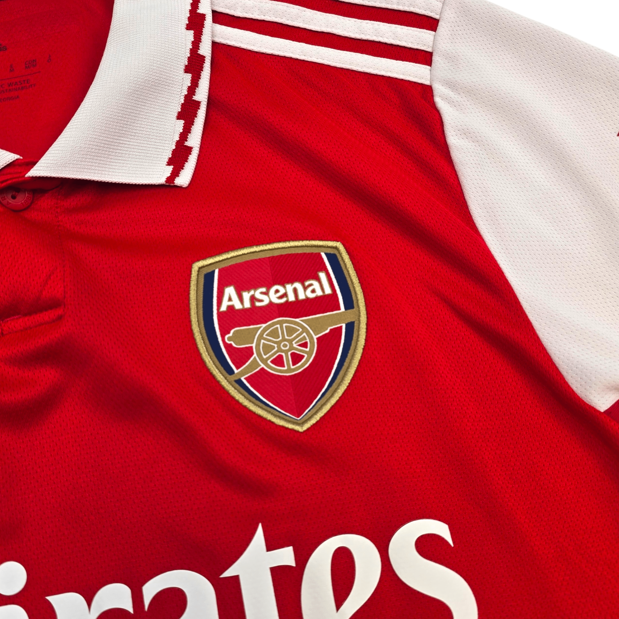 2022/23 Arsenal Home Shirt (M) Adidas #7 Saka - Retro Football Shirt