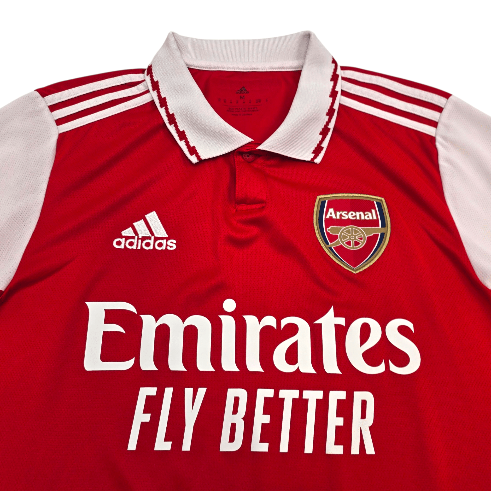 2022/23 Arsenal Home Shirt (M) Adidas #7 Saka - Retro Football Shirt