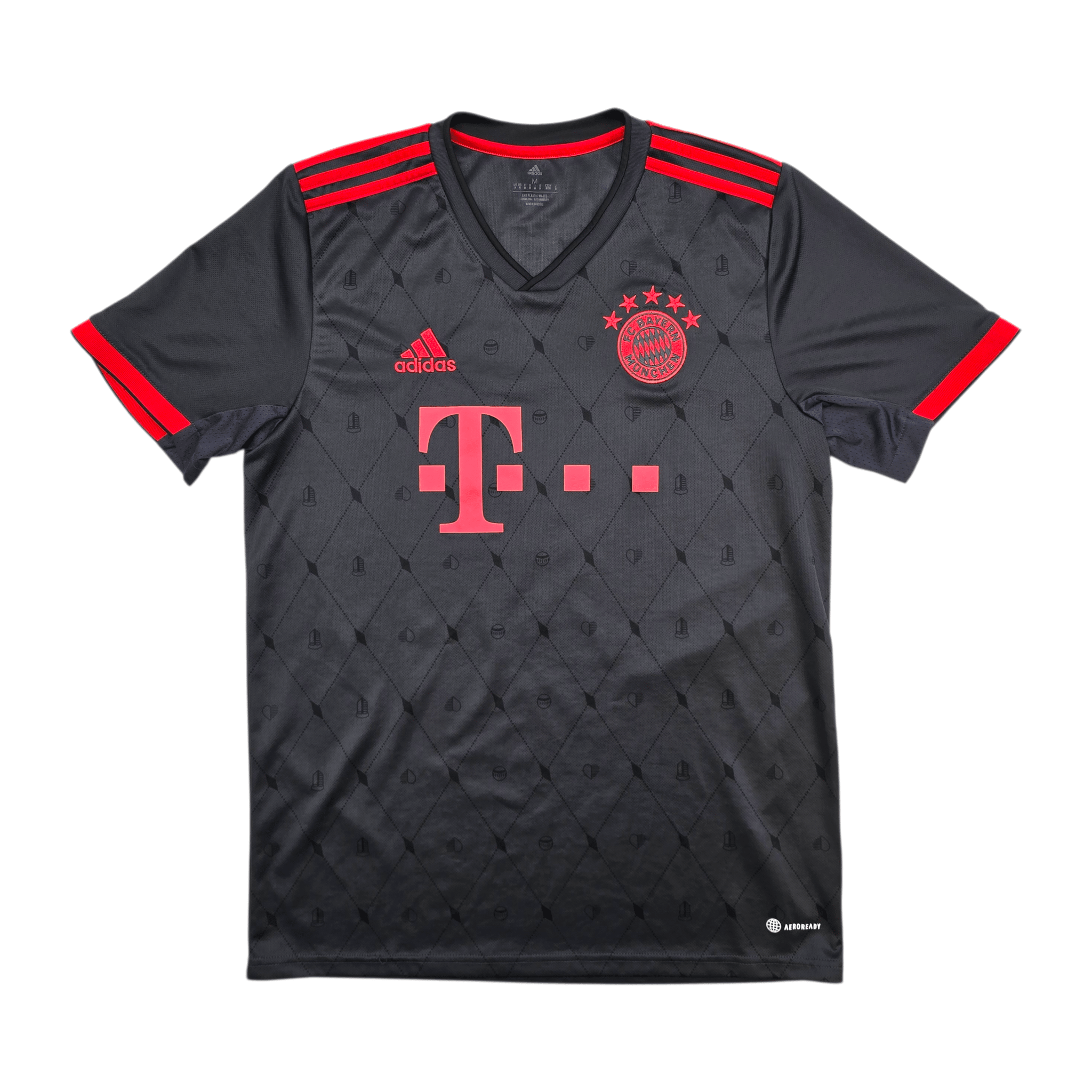 2022/23 Bayern Munich Third Shirt (M) Adidas #7 Gnabry