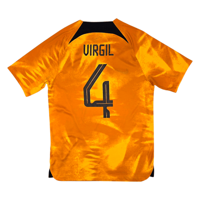 2022/23 Holland Home Football Shirt Nike Virgil van Dijk