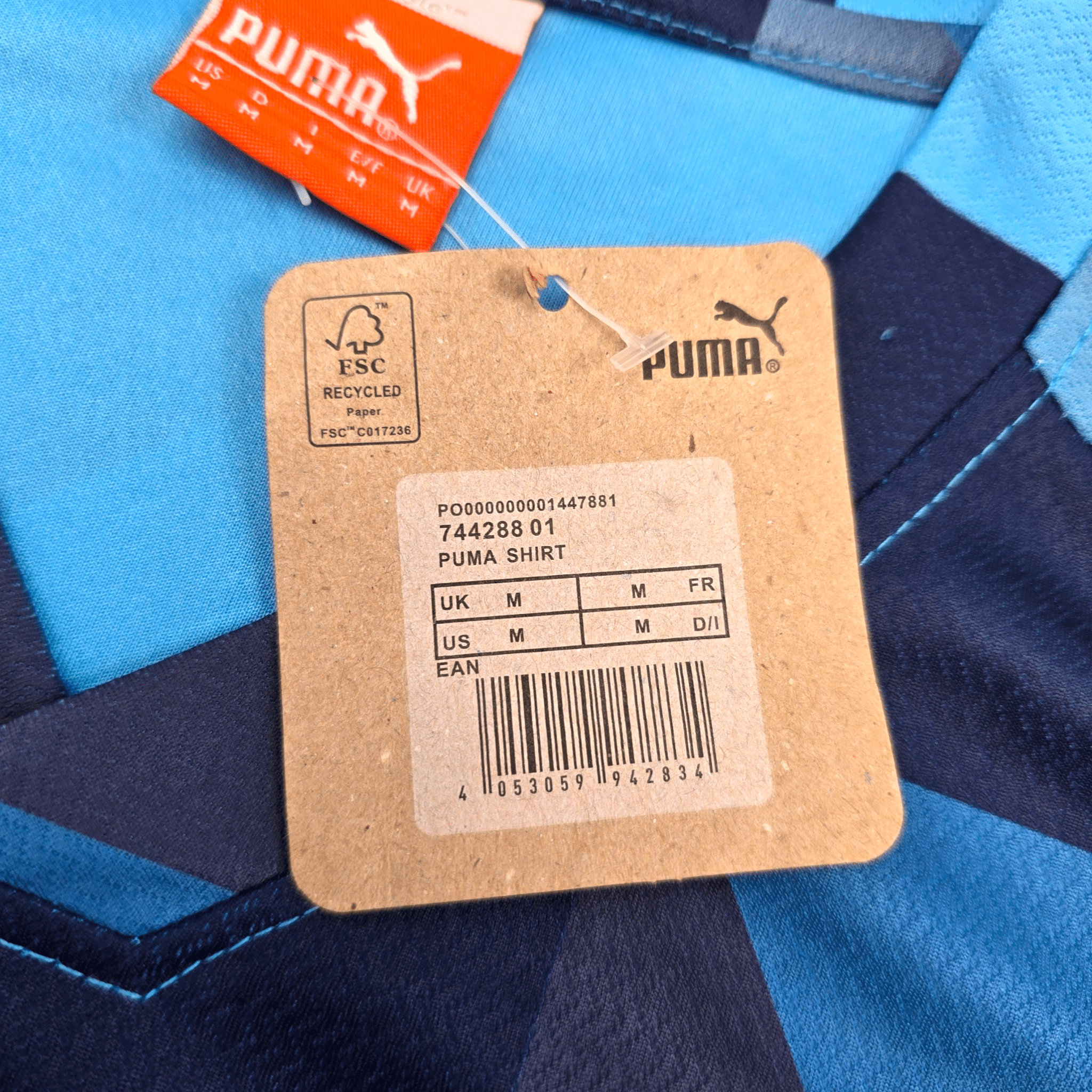 2022/23 Manchester City Puma Training Shirt (M) - Treble Winners