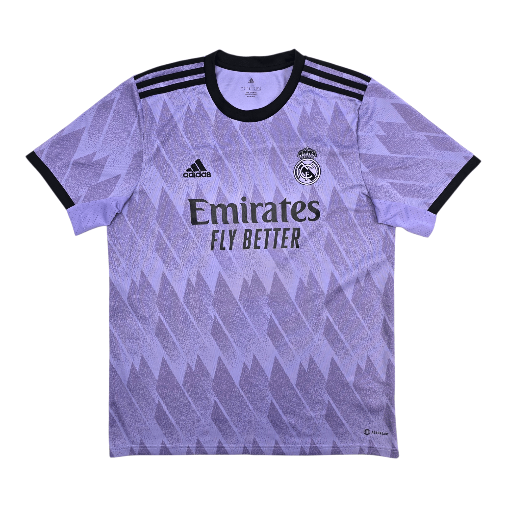 2022/23 Real Madrid Away Football Shirt (L) Adidas #20 Vini Jr