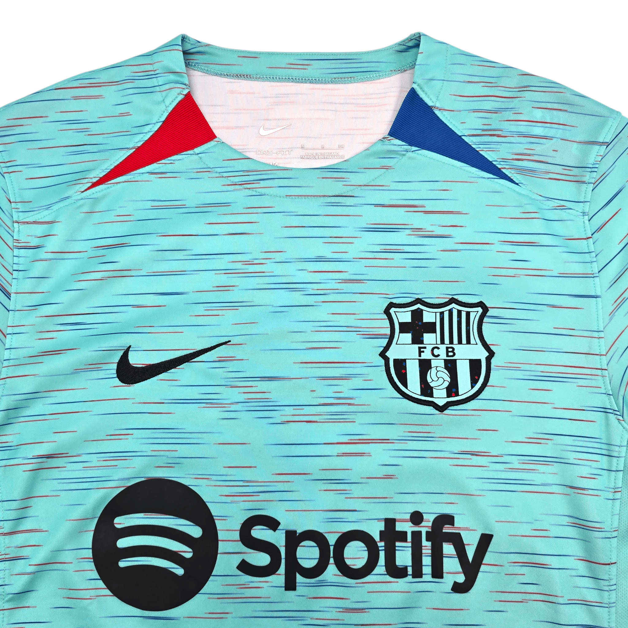 2023/24 Barcelona Third Shirt (S) Nike #11 Raphinha - Aqua Blaugrana