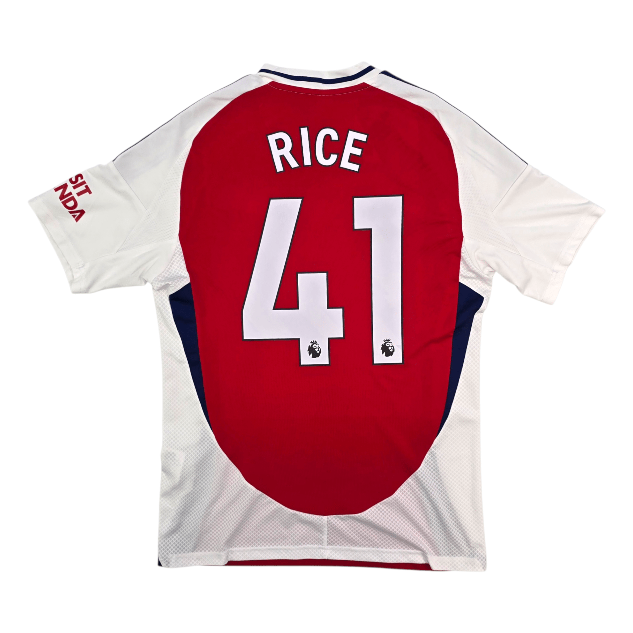 2024/25 Arsenal Home Football Shirt (M) Adidas #41 Rice