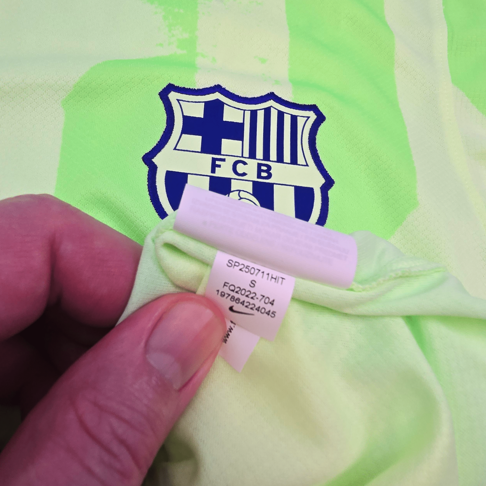 2024/25 Barcelona Third Shirt (S) Nike #27 Lamine Yamal BNWT
