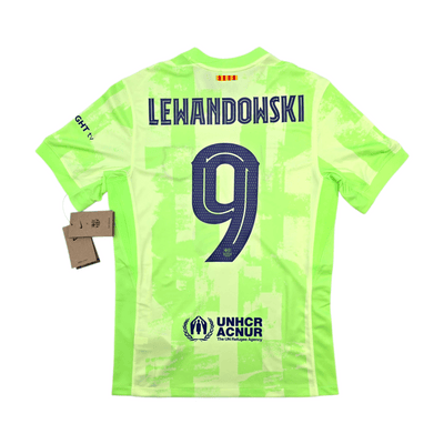 2024/25 Barcelona Third Football Shirt Nike Lewandowski