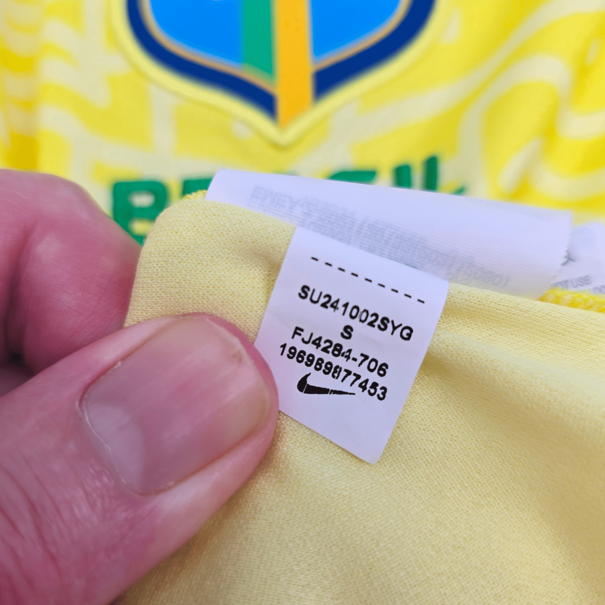 2024/25 Brazil Home Football Shirt (S) Nike Dri-FIT ADV Match