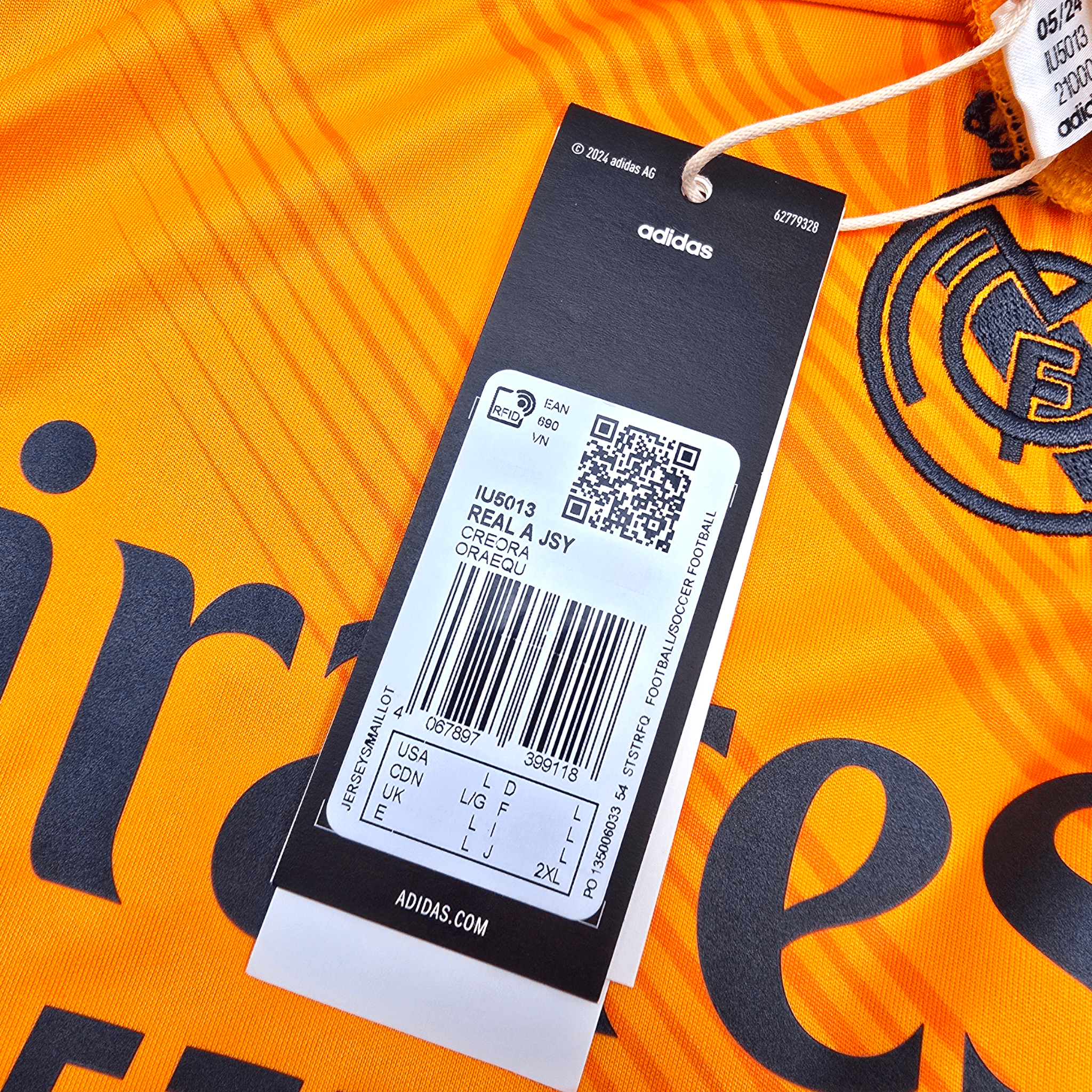 2024/25 Real Madrid Away Shirt (L) Adidas #9 Mbappé (BNWTs)