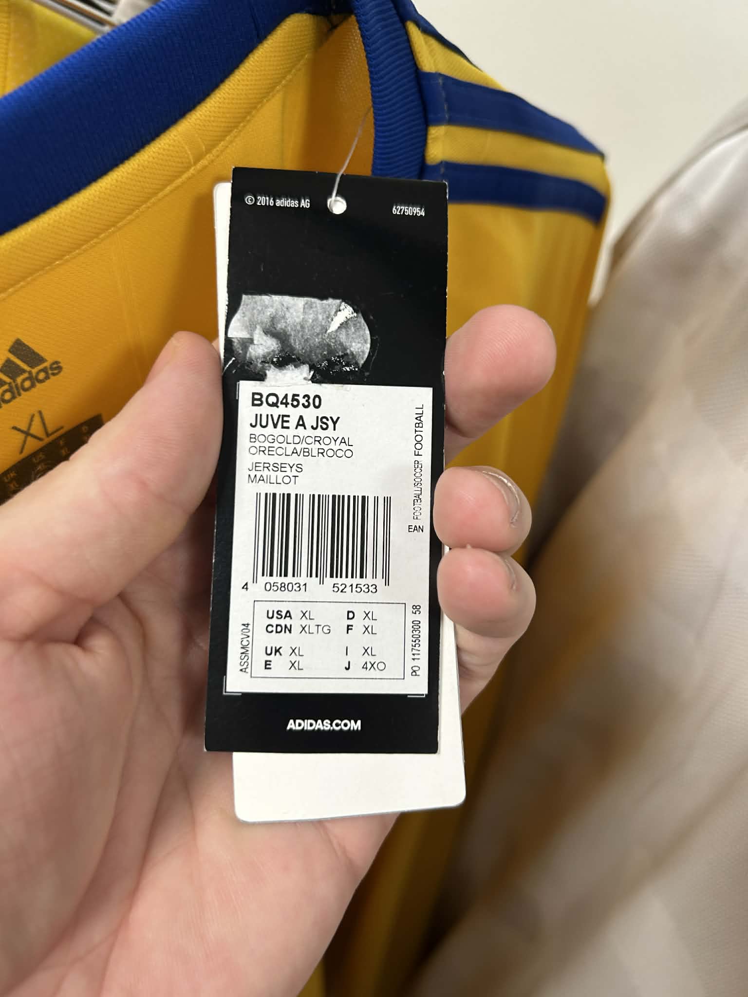 Juventus 2017-18 Away Shirt (Brand New With Tags) Size XL