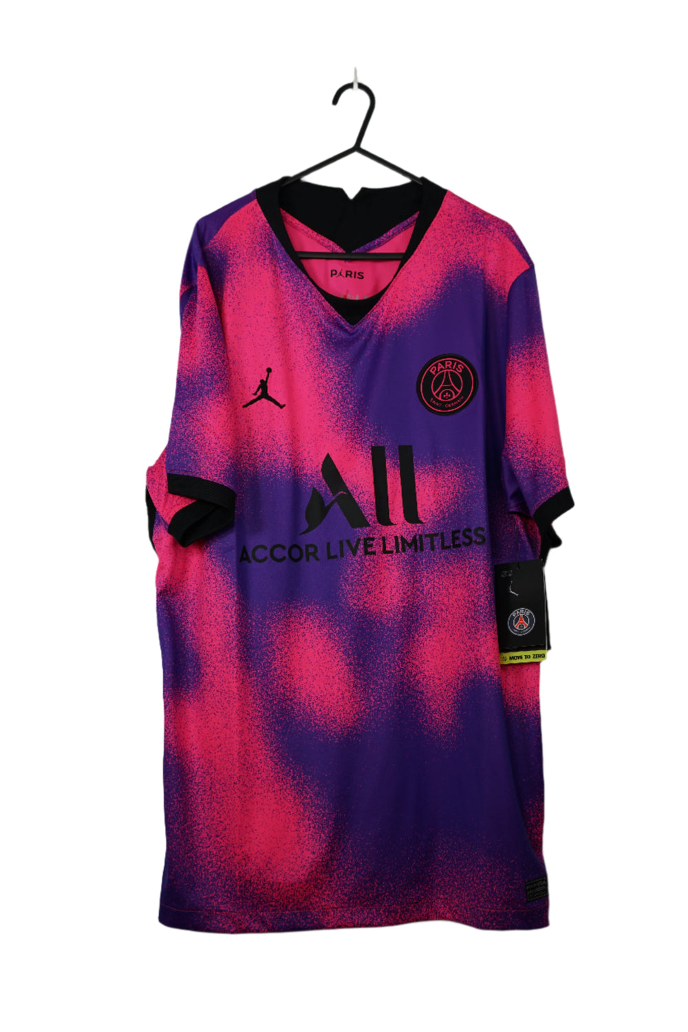 Paris SaintGermain X Jordan Fourth Football Shirt 202021 XL