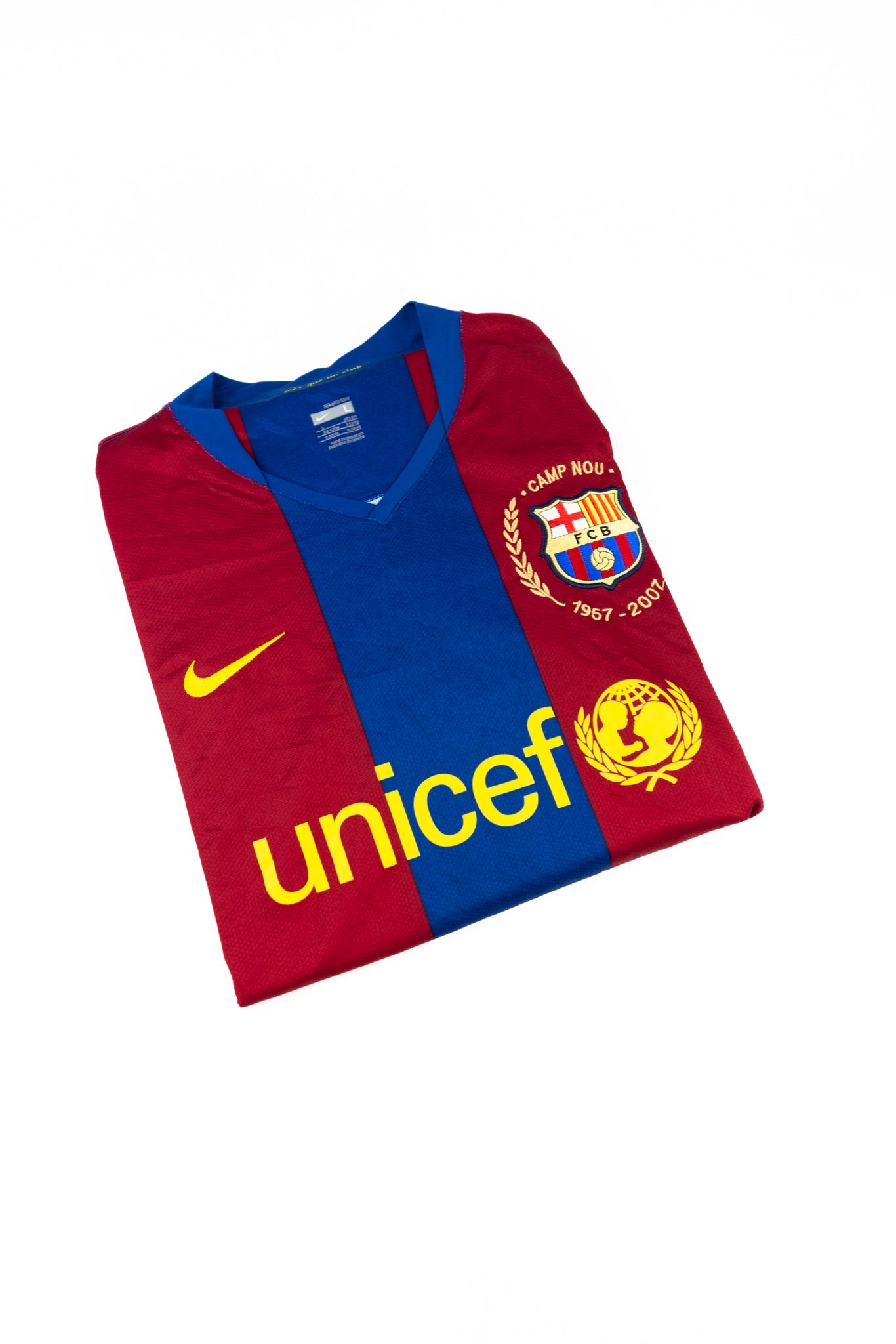 FC Barcelona 2007-08 Football Shirt (Large)