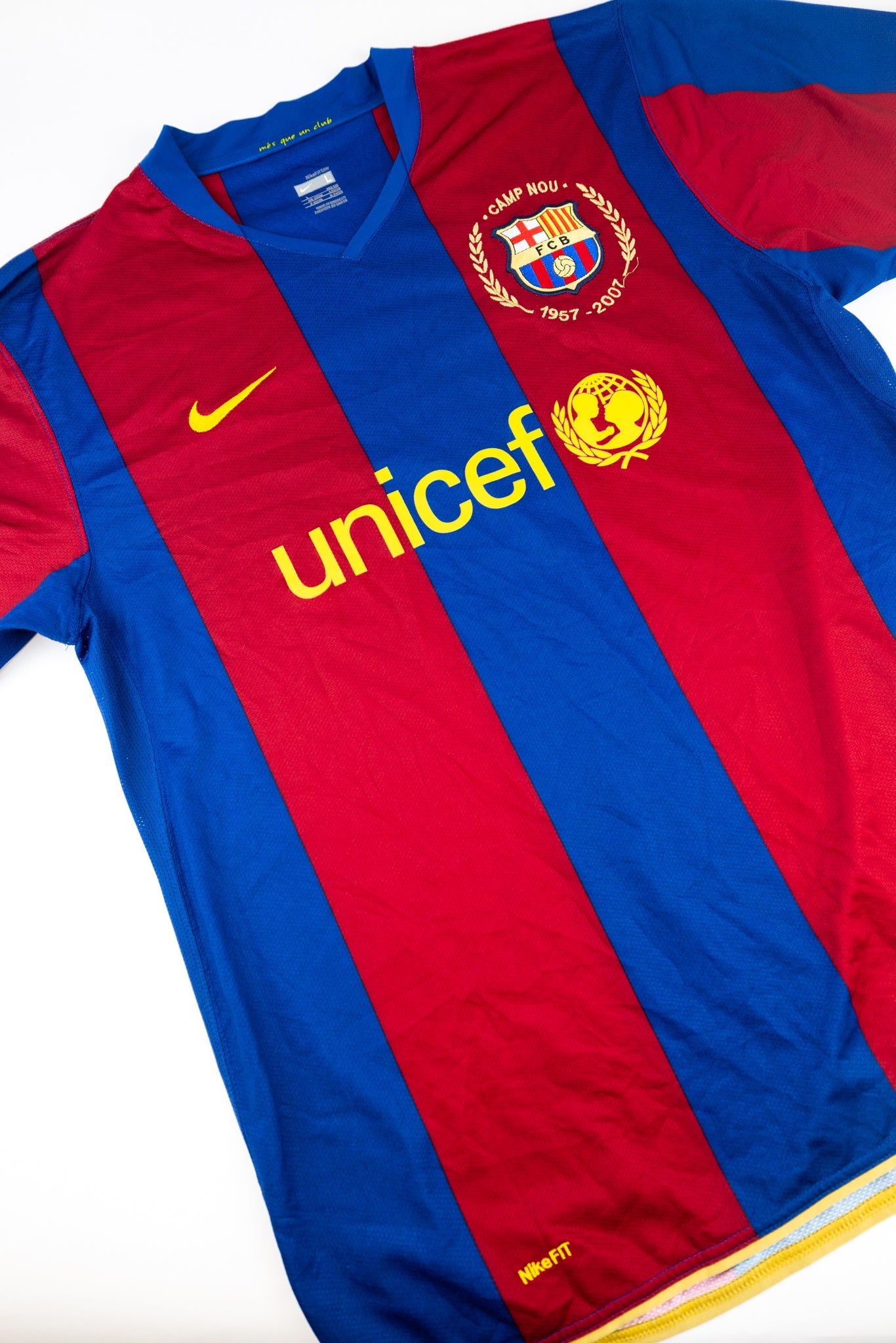 FC Barcelona 2007-08 Football Shirt (Large)