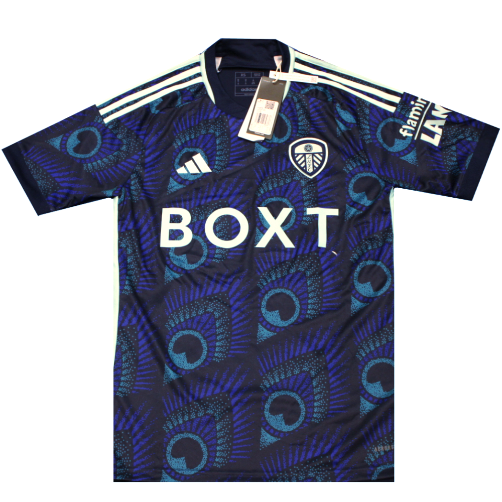 Leeds United 2023-24 Away Shirt - Size Small (BNWT)