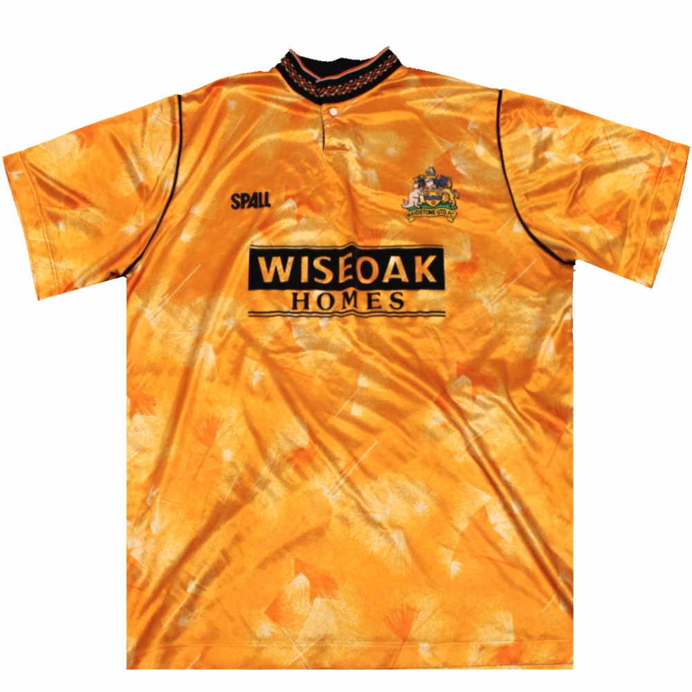Maidstone United 1989-90 Home Shirt (Excellent) Large