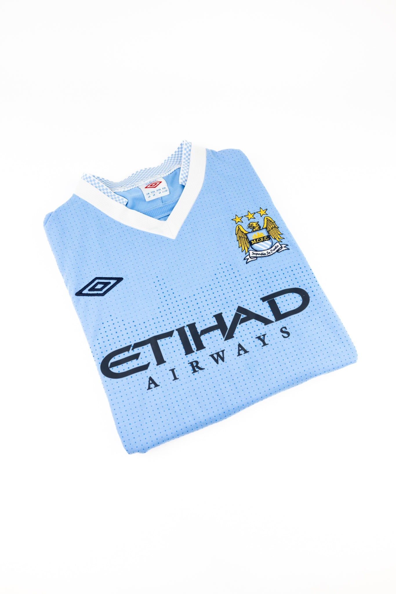 Manchester City 2011-12 Football Shirt (XL)
