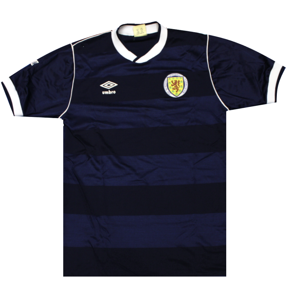 Scotland 1986-88 Home Shirt - Original Umbro Jersey (Excellent) Medium