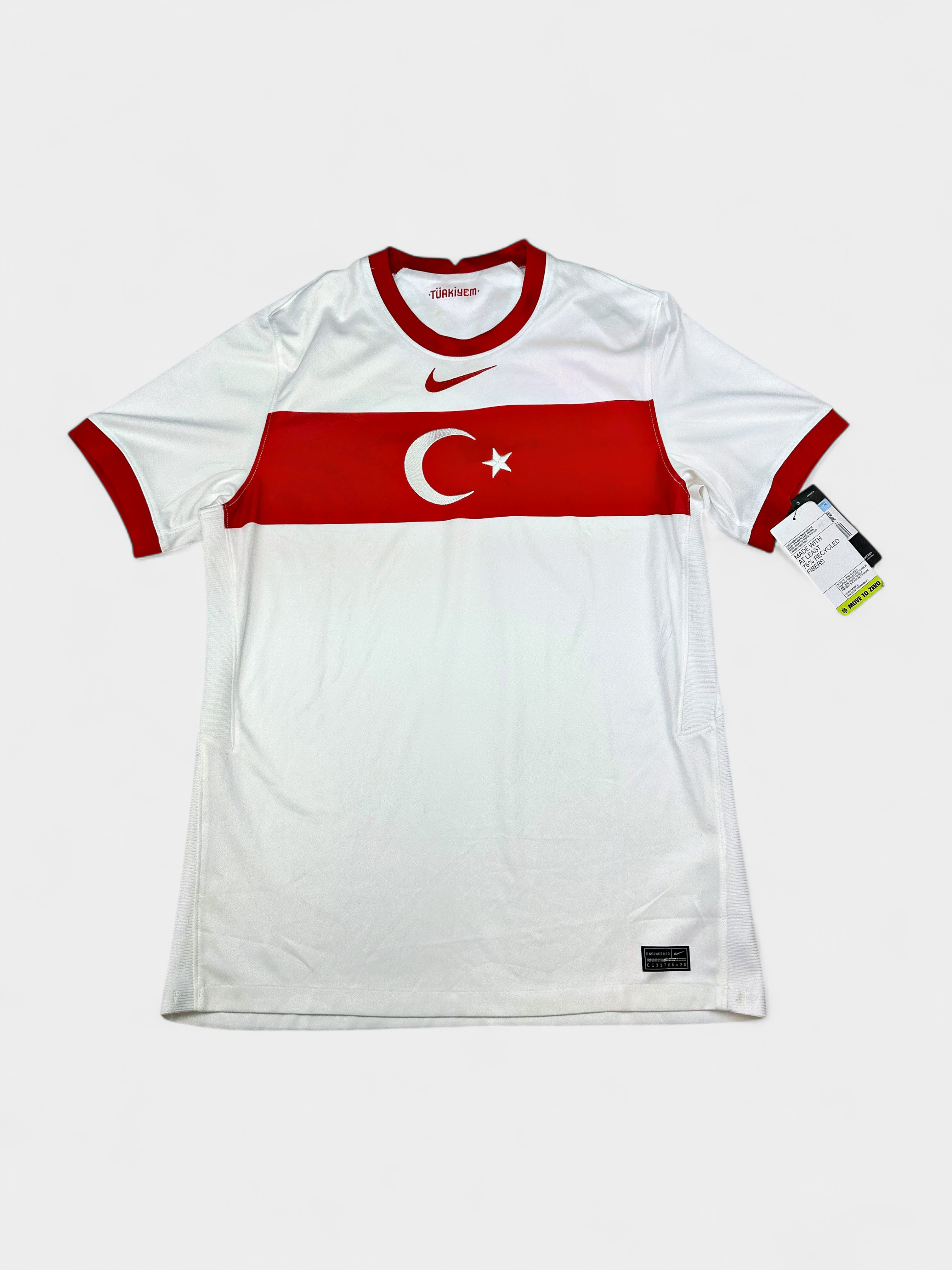 Turkey 2020-21 Home Shirt (Medium) - Nike Euro 2020