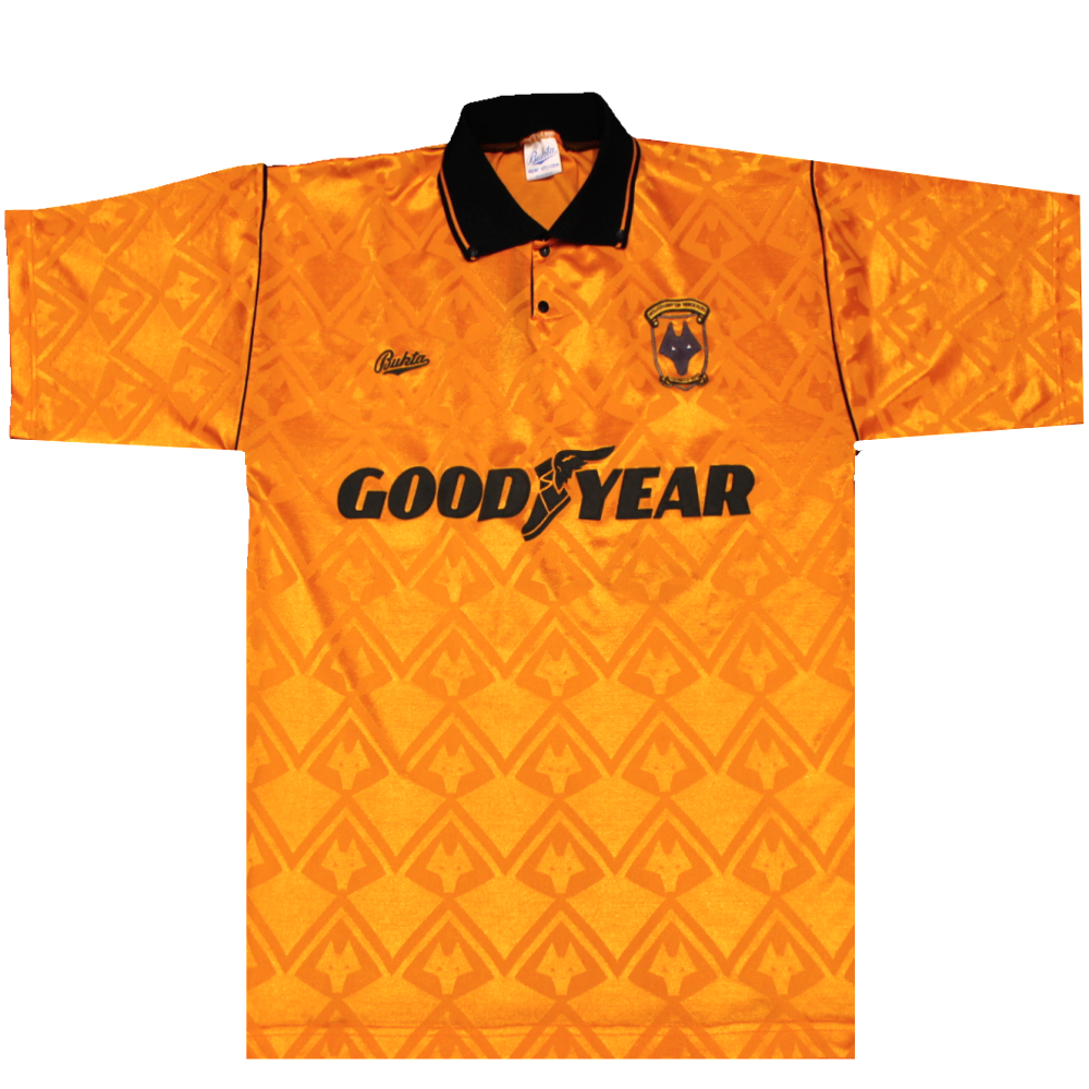 Wolverhampton Wanderers 1990-91 Home Shirt - Excellent Condition