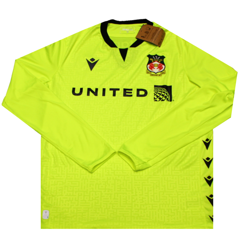 Wrexham 2023-2024 Original Goalkeeper Shirt - Brand New With Tags - Size M