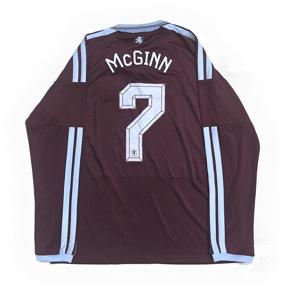 Aston Villa 2026/27 home shirt long sleeve, back with McGinn 7 print