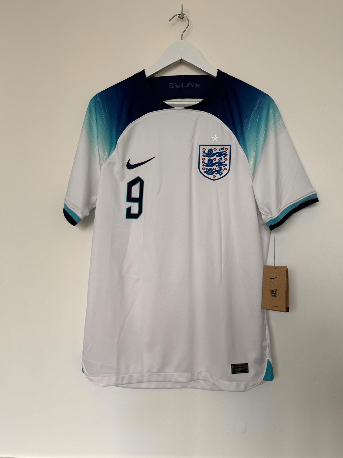 England 2022 Home Shirt Kane Stadium Version