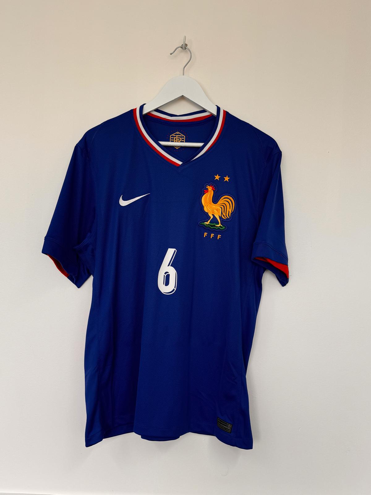 France Home Shirt 2024 Camavinga