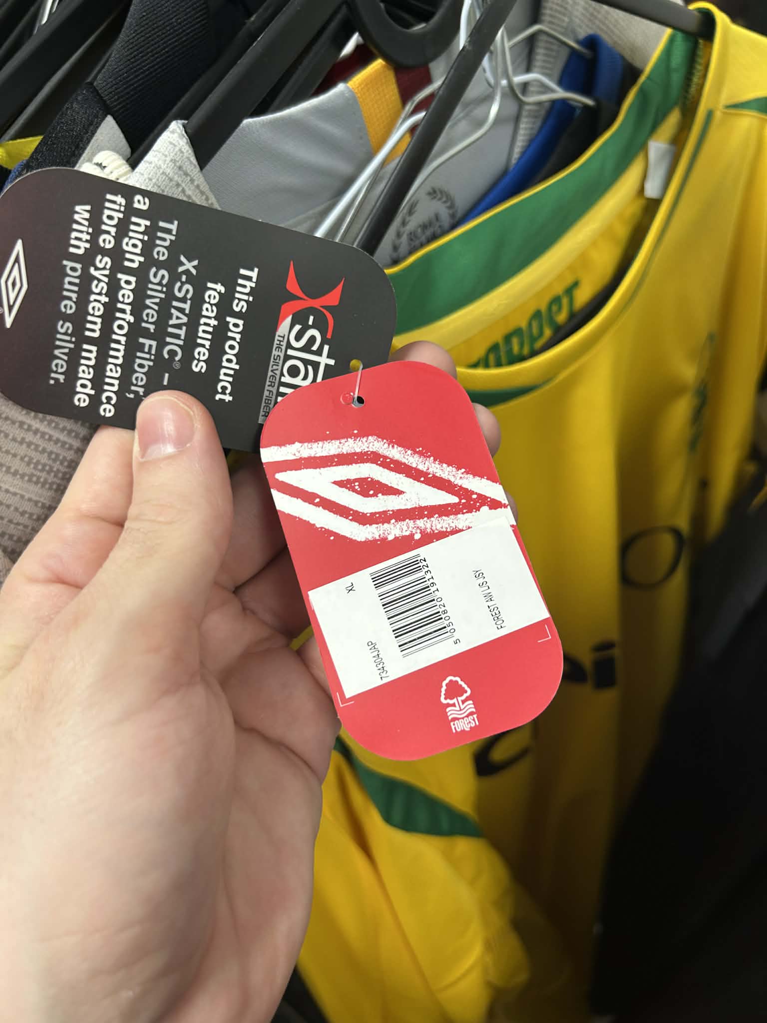 Nottingham Forest 2005-06 Away Shirt - Brand New With Tags - XL